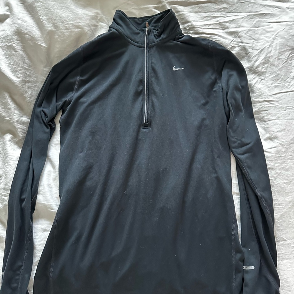 Nike Black half zip Jacket